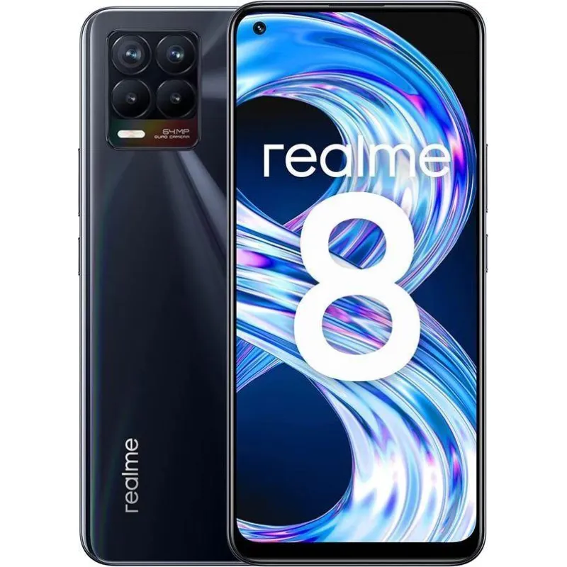 Smartfon Realme 8 5G 6/128GB Czarny (RMX3241B)