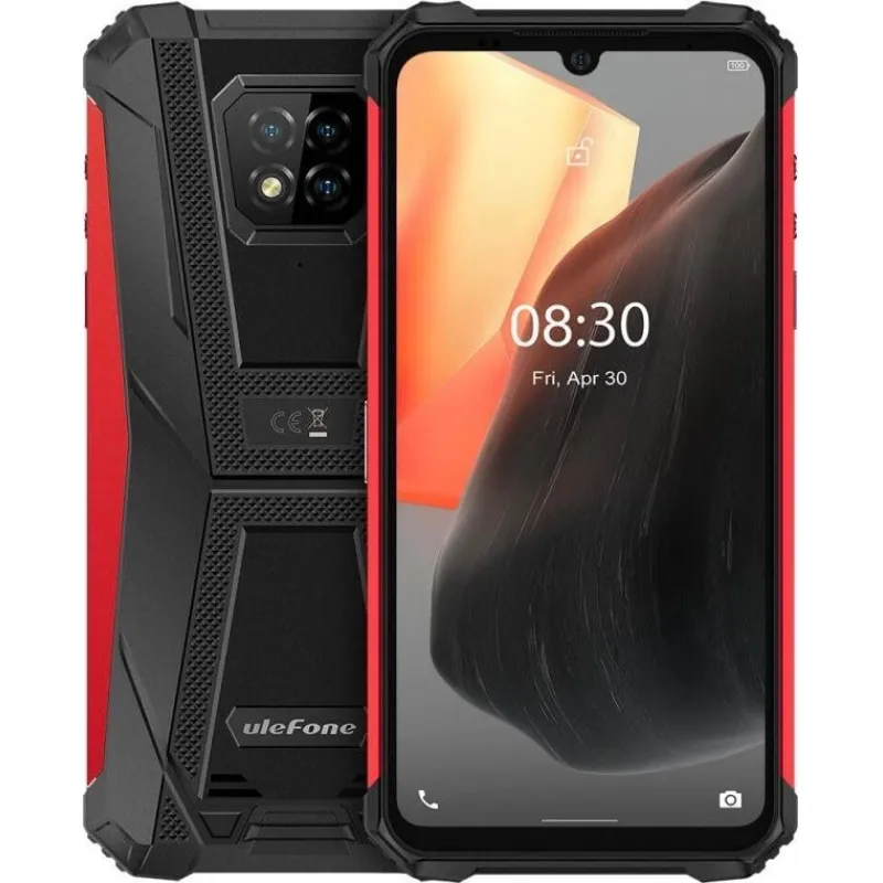 Smartfon UleFone Armor 8 Pro 8/128GB Czarno-czerwony (UF-A8P-8GB/RD)