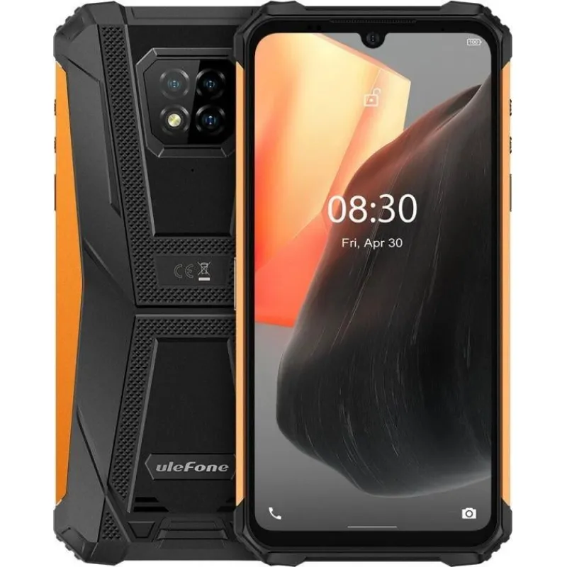 Smartfon UleFone Armor 8 Pro 8/128GB Czarno-pomarańczowy (UF-A8P-8GB/OE)