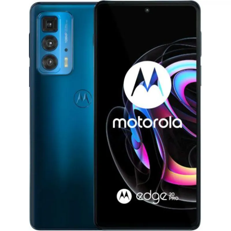 Smartfon Motorola Edge 20 Pro 5G 12/256GB Niebieski (PANY0041PL)