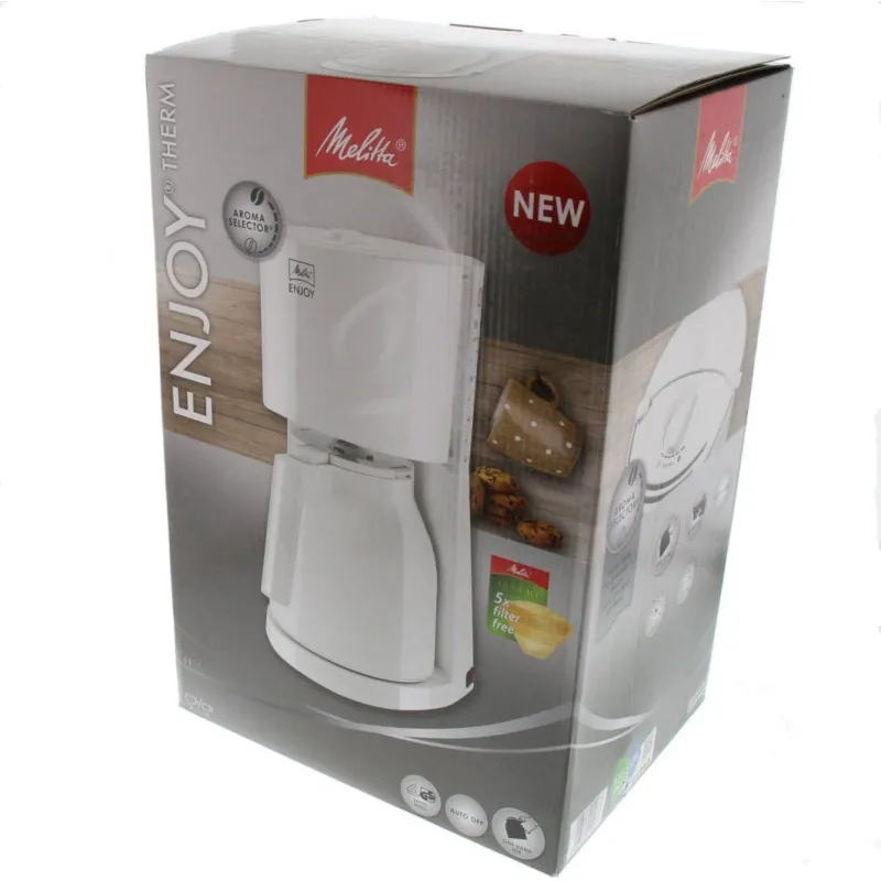 Ekspres przelewowy Melitta Enjoy Therm 1017-05 Biały