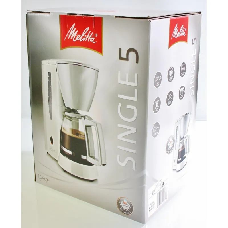 Ekspres przelewowy Melitta Single 5 M 720 1/1 Biały