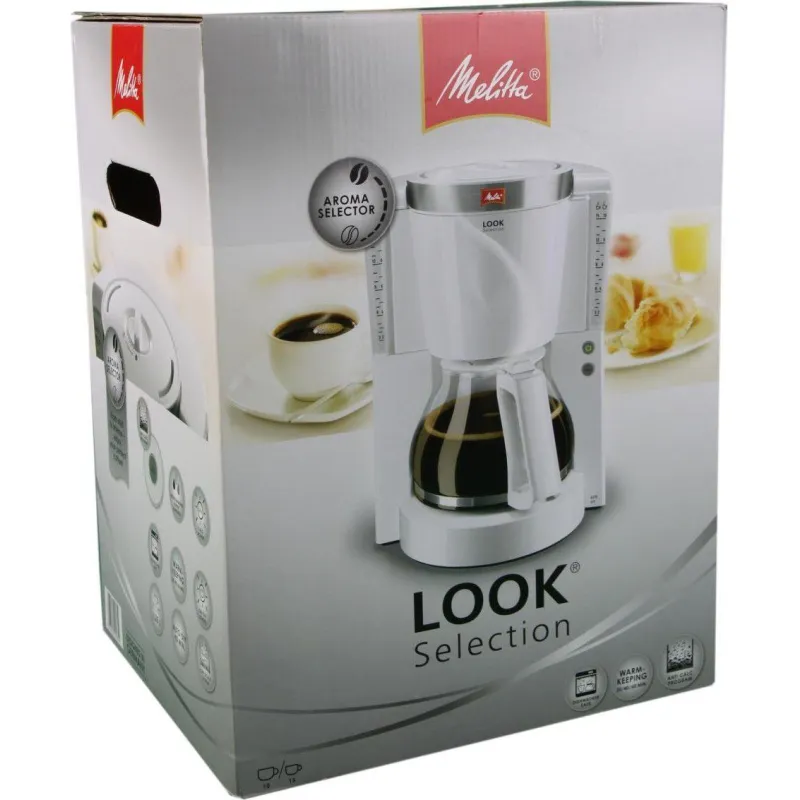 Ekspres przelewowy Melitta Look Selection 1011-03 White