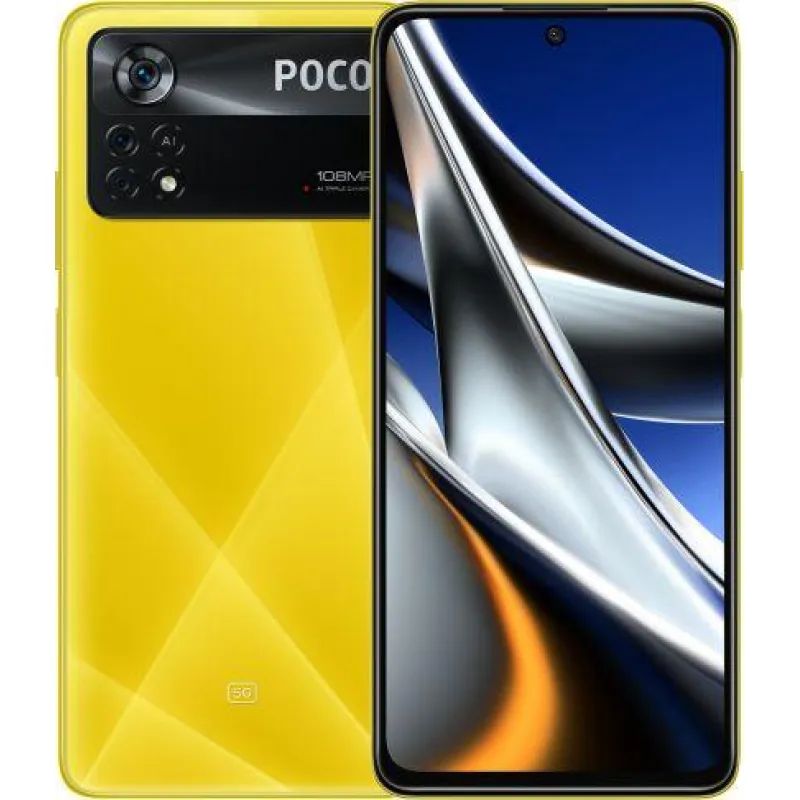 Smartfon POCO X4 Pro 5G 6/128GB Żółty (38391)